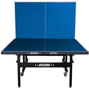 Dione S500o - Tavolo Da Ping Pong - Superficie da 6 mm - Pieghevole e adatto per esterni - Resistente alle intemperie - 60KG - Montaggio 10 Minuti