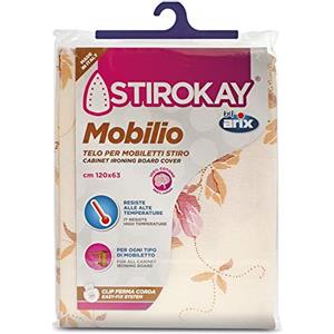 Stirokay - Mobilio, Telo Per Mobiletti Stiro, 120X63 Cm