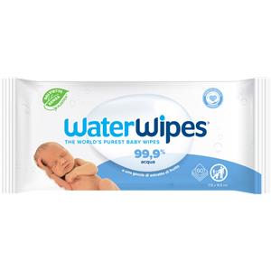 WaterWipes Bio - Salviette umidificate per neonati, 60 pezzi, 99,9% acqua e estratto di frutta