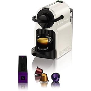 Nespresso Inissia XN1001, Macchina da caffè di Krups, Sistema Capsule Nespresso, Serbatoio acqua 0.7L, White
