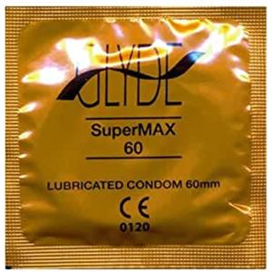 Glyde Ultra «SuperMax» 100 profilattici vegani XXXL (60mm)