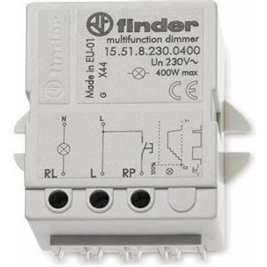 Finder Serie 15 - Relè elettronico a impulso, dimmer, 400 W