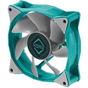 IceGALE Iceberg Thermal IceGALE Xtra 80 mm - 3000 RPM, 4 pin, PWM, prestazioni estreme, ventola per PC da 80 mm (blu acqua)