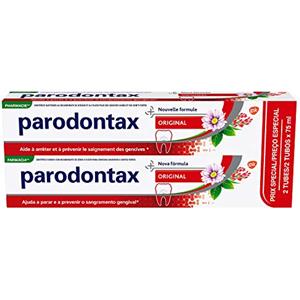 Parodontax Original Dentifricio Quotidiano con Fluoro, Confezione da 2 x 75 ml