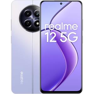 realme 12 5G Smartphone 8+256 GB, Fotocamera ritratto con zoom 3x da 108 MP, 120 Hz Display a 950 nit, Batteria massiva da 5.000 mAh con Ricarica SUPERVOOC da 45 W, Twilight Purple(no adapter)