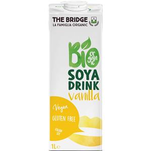 THE BRIDGE Bevanda Vegetale di Soia alla Vaniglia 1000 ml - Biologica