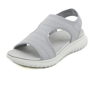 Acfoda Sandali Moda Donna Estivi Comode Leggere Ortopediche Antiscivolo Eleganti Passeggio Sandali Nero 42