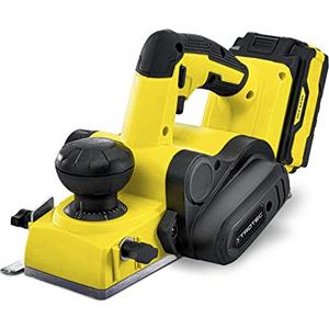 TROTEC pialla elettrica a batteria PPLS 10-20V - pialla 94 watt, multi batteria 20V 4 Ah, larghezza di piallatura 82 mm, profondità di taglio fino a 1,5 mm, tempo di ricarica 1,5 ore