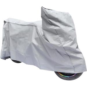 SQUADO - Telo Moto Impermeabile, Copertura Motorino, Coprimoto da esterno o interno per Scooter o Bicicletta in polietilene resistente all'Acqua, Vento, Sole, Animali