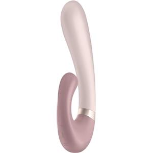 Satisfyer Heat Wave - vibratore intelligente riscaldante con braccio (beige)
