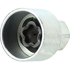 KIMISS Presa Antifurto Lugnut, Bullone Chiave di Blocco Ruota Sostituzione Presa Antifurto Lugnut per 1 3 5 6 7Series X1 X2 X3 X4 X5 X6 Z4 052 (042)