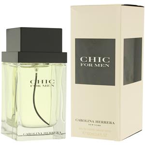 Carolina Herrera Chic For Men Eau de Toilette 100 ml - Fragranza Legnosa e Speziata per Uomo