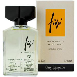 Guy Laroche Fidji Eau de Toilette 50 ml - Fragranza Floreale Rinfrescante con Ylang-Ylang e Gelsomino
