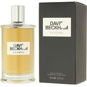 David Beckham Classic Eau De Toilette Uomo 90ml - Fragranza Aromatica con Note di Gin Tonic e Lime
