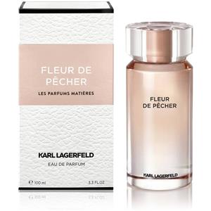 Karl Lagerfeld Fleur de Pêcher Eau de Parfum 100 ml - Fragranza floreale-fruttata per donna, ottimista e idratante
