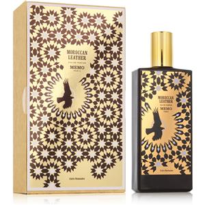 Memo Paris Moroccan Leather Eau de Parfum Unisex 75ml - Fragranza Cuoio con Note di Iris e Fiori d'Arancio