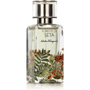 Salvatore Ferragamo Foreste di Seta Eau de Parfum Unisex 50 ml - Fragranza Legnosa-Aquatica con Note di Salvia e Noce