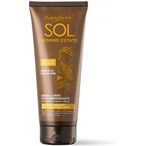 Bottega Verde - SOL Sempre Estate, Crema Autoabbronzante Corpo, 200 ml, Arricchita con Estratti di Papaya e Mango, Colorito Dorato e Naturale, Idratante, Profumo Agrumato, per Tutti i Tipi di Pelle