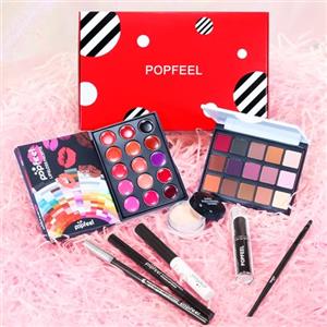 TEMU-SC 8 pezzi Make up set regalo, Set trucchi donna, Cosmetics Tavolozza Trucco