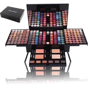 TEMU-SC 180 Colori Make up set regalo, Set trucchi donna, Cosmetics Tavolozza Trucco
