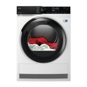 Aeg PRONTA CONSEGNA - SPEDIZIONE IMMEDIATA Asciugatrice a Pompa di calore Classe energetica A+++ 8 Kg Oblò Nero AbsoluteCare Plus con 3D Scan Motore Inverter Cesto ProTex XXL Bianco Aeg TR9HG83B