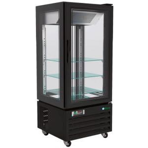FORCAR-FREDDO G-LDC65B Vetrina Refrigerata Espositiva Ventilata con 4 Lati e Luce Interna a LED
