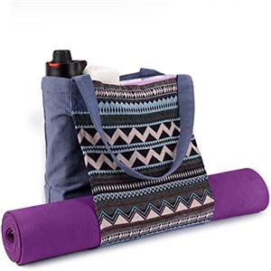 Thermikoa Borsa Yoga Porta Tappetino - Accessori per Yoga e Pilates, Spazioso e Pratico, Sacca e Custodia in Tela