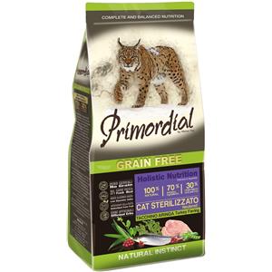Primordial Gatto Adulto Sterilizzato Grain Free con Tacchino e Aringa - 400 gr