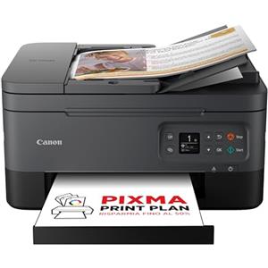 Canon PIXMA TS7450i Stampante Wifi - Stampante Multifunzione a Colori, Alimentatore Automatico di Documenti - Stampante Multifunzione A4 per Stampa Multimediale e Creativa - Ideale per Casa e Ufficio