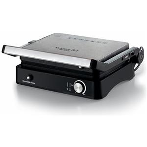 Ariete 1934 MetalGrill 3in1, Griglia elettrica per grigliate miste, 2000W, 3 modalità di cottura, Piastre antiaderenti, Silver/Black