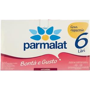 Parmalat Bontà e Gusto Latte intero 1000 ml - Cartone (Confezione da 6)