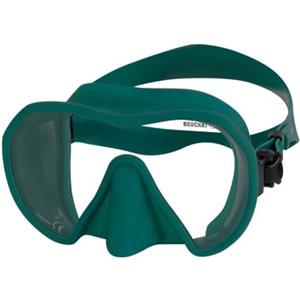 BEUCHAT Maxlux S - Maschera da snorkeling per apnea e caccia sottomarina, Verde Profondo , Taglia unica