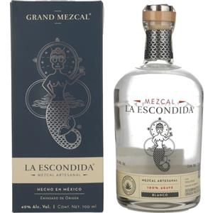 La Escondida Mezcal 40% Vol. 0,7l in Giftbox