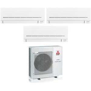 Mitsubishi Electric Climatizzatore Condizionatore Mitsubishi Electric Trial Split Inverter Serie AP-VGK 9+9+15 con MXZ-4F80VF R-32 Wi-Fi Integrato 9000+9000+15000