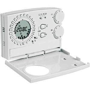 Perry Electric Cronotermostato Analogico Digitale Settimanale PERRY ELECTRIC da parete serie EASY 1CR CR209/S