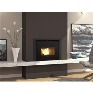 La Nordica Inserto Termocamino a Pellet Ventilato La Nordica Modello COMFORT P70 AIR 10 kW con Radiocomando Palmare