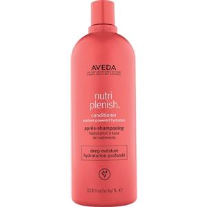 Aveda Nutri Plenish Deep Moisture Conditioner 1000ml - Balsamo Idratante Ricco per Capelli Grossi e Secchi con Burro di Mango e Olio di Cocco