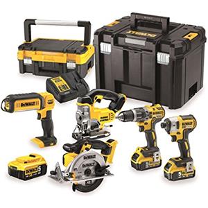 DeWalt DCK551P3T-QW - Kit di attrezzi 18 V, colore: Giallo/Nero