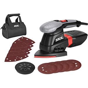 Skil 7220AC Fox Levigatrice Multifunzione, Nero/Antracite