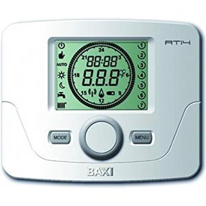 Baxi Termostato programmabile, modello TCX 10C, cavi inclusi, compatibile con Platinum, Compact, Eco, Neodens Plus Eco, Platinum Alux e Victoria Condens, 5 x 12 x 18 centimetri (Referenza: 140040350)