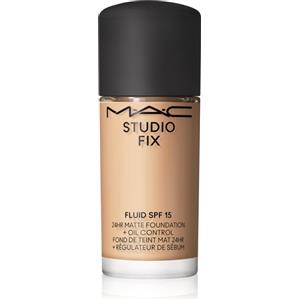 MAC Cosmetics Studio Fix Fluid Mini 15 ml - Fondotinta Soft-Matte con SPF 15 e Coprenza Naturale