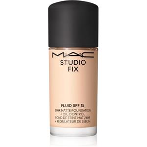 MAC Cosmetics Studio Fix Fluid Mini 15ml - Fondotinta Soft-Matte SPF 15 con Effetto Seconda Pelle