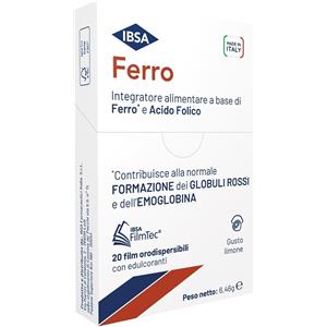 IBSA FARMACEUTICI ITALIA SRL Ibsa Ferro Integratore 20 Film Orosolubili