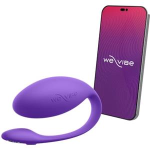 We-Vibe Jive Lite Vibratore per il punto G indossabile - Uovo vibrante - Sex toy vibrante per adulti e coppie - Controllo tramite app - 10 livelli di intensità - Impermeabile - Viola