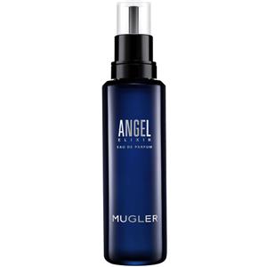 Mugler Angel Elixir - Eau de Parfum Ricarica 100 ml, Fragranza Floreale e Legnosa per la Donna Moderna