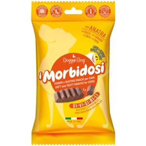 DoggyeBag I Morbidosi Snack con Anatra - Snack Morbidi e Divisibili per Cani 90g