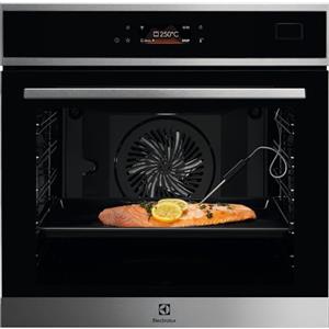 Electrolux Serie 800 SteamBoost, Forno da Incasso a Vapore Multifunzione, Capacità 70 L, EOB8S09WX, Classe A++, TECNOLOGIA VAPORE PRO, Funzione Pizza, Connessione Wi:Fi, 670x670x635 mm, Inox