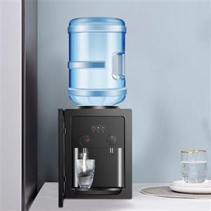 PUCMER Distributore di acqua calda e fredda indipendente, in acciaio inox, mini distributore di acqua da scrivania per casa e ufficio, 8 ℃ ~ 95 ℃, 3,5/5/10/18,9 l, (550 W)