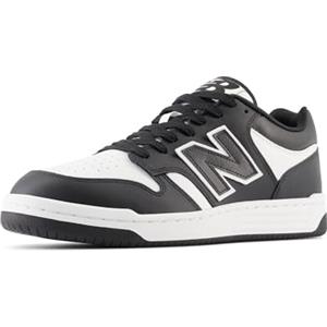 New Balance BB480LBK 480 Uomo, White/Black EU 38.5