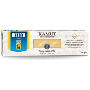 De Cecco Spaghetti Pasta Kamut Cee - 4 pezzi da 500 g